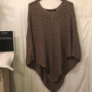 Sweater poncho